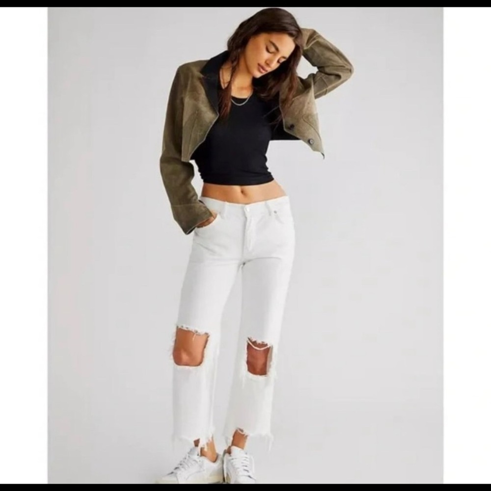 Free People Ripped Jeans